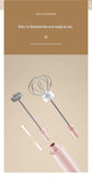 Green Cordless Egg Beater & Cream Whipper - USB Powered Hand Mixer(Balloon Head)