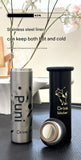 Mini Insulated Coffee Cup - 316 Stainless Steel, Portable & Stylish - Silver drink (300ml)