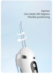Blue Portable Ultrasonic Oral Irrigator with 3 Cleaning Modes Smart Teeth Cleaning Machine