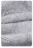 Brown Vintage Inspired Knitted Beret - Stretchy & Comfortable Wool Blend Cap