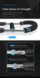 Gray black Adjustable U-Shaped Arm Exerciser - For Home Fitness Strength Training (40kg)