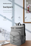 Black Large Insulated Cooler Backpack - Leakproof, Lightweight for Picnic, Beach, Camping
