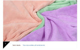 Pink Hooded Dog Bathrobe - Super Absorbent, Adjustable Fit, Cozy Pet Towel (Size : L)