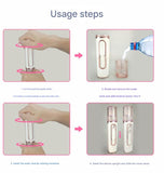 Blue Dual Nozzle Nano Facial Mister - USB Rechargeable Hydrating Spray
