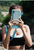 Mint Blue 2-Pack Universal IPX8 Waterproof Phone Pouch with Lanyard - Touch Sensitive Case for Swimming & Outdoor Sports