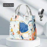 Colorful Versatile Nappy Bag Tote - Lightweight Diaper Bag with Insulated Pocket & Crossbody Strap