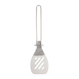 Silver 304 Stainless Steel Folding Camping Spatula  - 2 Pack Compact & Portable Outdoor Cooking Utensils