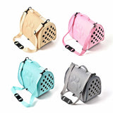 Grey Stylish EVA Pet Carrier Bag - Lightweight Portable & Breathable Travel Crate for Small Dogs & Cats
