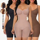 Size XXL Skin Color Seamless Full Body Shaper for Women - Tummy Control, Butt Lifter & Thigh Slimmer Bodysuit