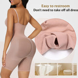 Size XXL Skin Color Seamless Full Body Shaper for Women - Tummy Control, Butt Lifter & Thigh Slimmer Bodysuit