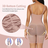 Size XL Brown Seamless Full Body Shaper for Women - Tummy Control, Butt Lifter & Thigh Slimmer Bodysuit