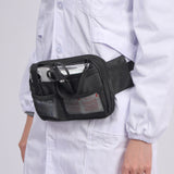 Grey Nurse Utility Belt Bag - Multi-Pocket Medical Organizer Waist Pack for Tools & Essentials