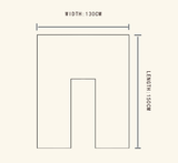 Wine-red Bold Leopard Print Poncho Cape - Women's Warm Oversized Shawl Wrap (130x150cm)
