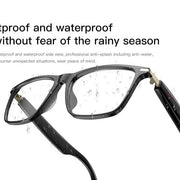 Transparent Smart Bluetooth Audio Sunglasses - Hands-Free Calls & Music Streaming Eyewear