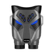 Grey 4K Portable Digital Night Vision Binoculars - HD Photo & Video Infrared Scope