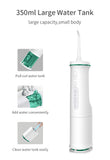 Black Home Electric Oral Irrigator - Portable Water Flosser for Teeth Cleaning
