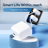 Touchscreen Finger Robot - Dual-Control Bluetooth Smart Screen Clicker with Timer