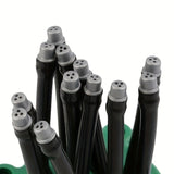 3-Piece 360-Degree Multi-Head Garden Sprinkler Set - Efficient Watering Solution