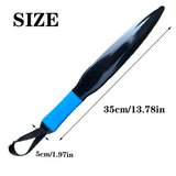 Black Handle + Red Lanyard Heavy-Duty Dog Training Pry Stick for Large Breeds, 35 cm