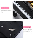 Classical Grand Piano Music Box with Dancing Ballerina(Dancing girl version - white)