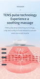 Smart Cervical Spine EMS Massager Sticker with Remote Control & Charging Case - 6 Modes, 16 Strengths(white)