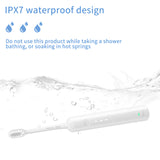 Electric Toothbrush with Ultra-Soft Gum Guard Brush Heads - IPX7 Waterproof, Ergonomic Design(pink)