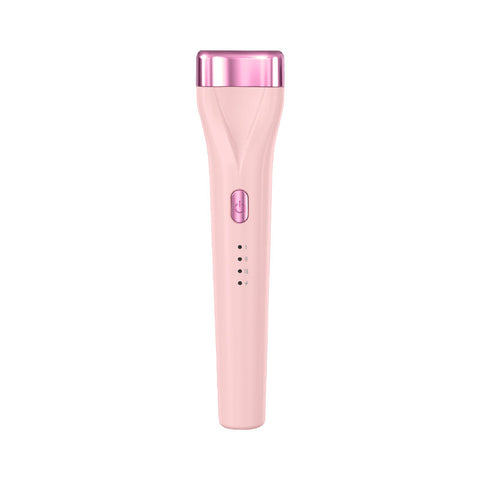 Rechargeable Heated Eyelash Curler - 3 Temperature Settings, 30s Rapid Heating & Anti-Scald Design(Pink)
