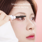 Rechargeable Heated Eyelash Curler Wand - 3 Temperature Gears, Type-C Charging, All-Day Curl(Black)
