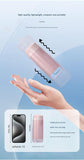 Portable Water Flosser - 70-Day Battery, 4 Modes, 5 Nozzles, IPX7 Waterproof, 200ml Telescopic Tank(Green)