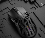 Tri-Mode Wireless Gaming Mouse - 1KHz Polling, 10000 DPI, Digital Display, Lightweight 73g(Black)