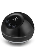 Smart Electric Cupping & Gua Sha Massager with Red Light Therapy & Magnetic Stones - 5 Levels, Rechargeable(black)