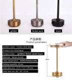 UFO Version LED Desk Lamp - Silver Touch Switch with Dimming and USB Cable
