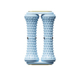 Blue Ergonomic Dual Foot Massage Roller - Deep Tissue Relief for Plantar Fasciitis, Arch Pain & Tired Feet