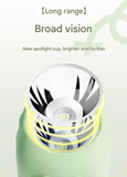 Green Adorable Crocodile Silicone LED Flashlight for Kids - USB Rechargeable, Dimmable Brightness, Portable Night Light