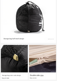 Khaki Ultra-Stretch Sleeping Bag Liner - Portable & Lightweight Envelope Sleep Sack for Camping & Travel