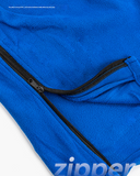 Dark Blue Versatile Double-Sided Fleece Bag Liner - Lightweight & Portable Travel Blanket for Camping & Outdoors