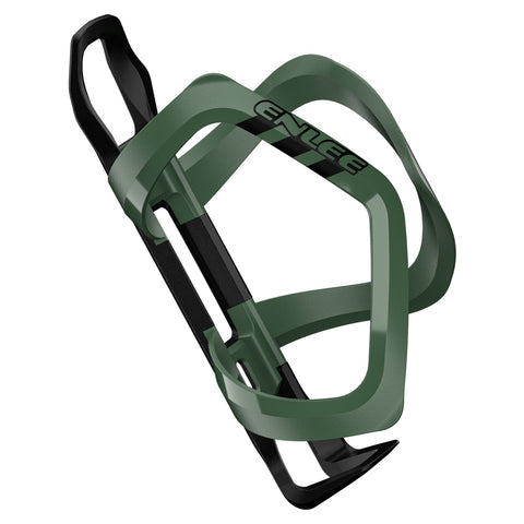 Green Ultra Lightweight Road & Mountain Bike Water Bottle Cage - 39g Polycarbonate + Glass Fiber, Fits Most Bottles