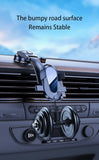 Black Universal Car Phone Mount Holder - 360° Rotation with Upgraded Suction Cup for Dashboard & Windscreen