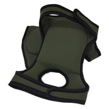Black Adjustable Gardening Knee Pads - Comfortable Neoprene Knee Protectors for Weeding & Outdoor Work