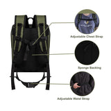Blue Breathable Comfort Pet Travel Backpack