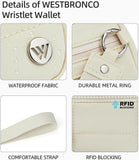 Purple Elegant WESTBRONCO Quilted Phone Bag Wallet