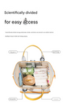 Khaki Versatile 3-in-1 Nappy Bag | Convertible Backpack, Tote & Crossbody with Insulated Pockets