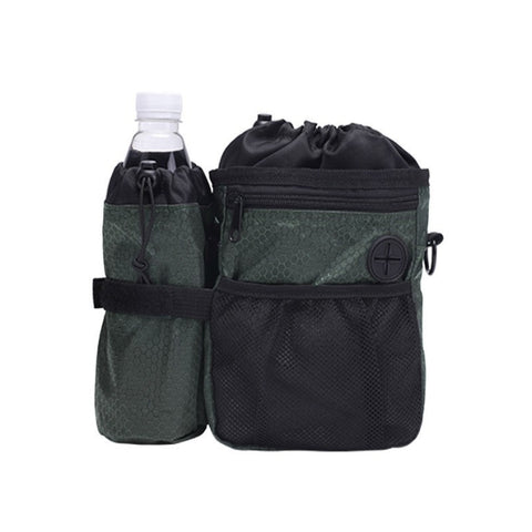 Multi-Functional Dog Training Pouch - Hands-Free Treat & Kibble Bag with Poop Bag Dispenser