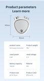 White EMS Microcurrent Facial Lifting Massager - Skin Tightening & Sculpting Beauty Tool