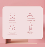 Purple Multi-functional Pelvic Floor Muscle Trainer - Postpartum Recovery and Leg Shaping Device