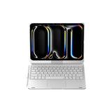 Black Magic Keyboard Case for ipad Air6/Air7 11-inch, Bluetooth Keyboard with RGB Backlight & Precision Trackpad