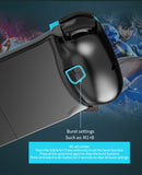 Portable Telescopic Mobile Game Controller - Bluetooth 5.0, iOS/Android/PC Compatible, 400mAh Battery(black)