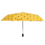 Auto Open/Close 8-Rib Sun & Rain Umbrella - 98cm UV Protection Canopy(white)