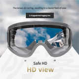 Anti-Fog Thermal Cycling hat - Reflective Safety & Voice Amplification(khaki)