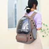 Spacious Pet Carrier with Ventilation System & Water-Resistant Design(black)